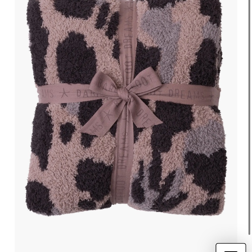 Barefoot Dreams Luxe Animal Print Throw
